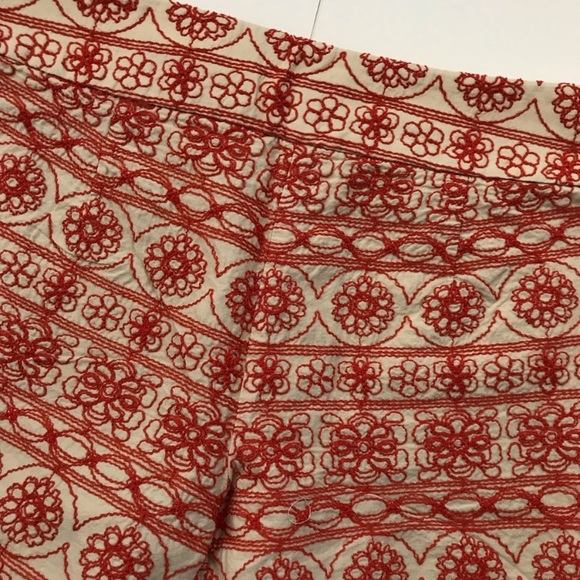 Ann Taylor Loft Embroidered Floral Short - Picture 6 of 8